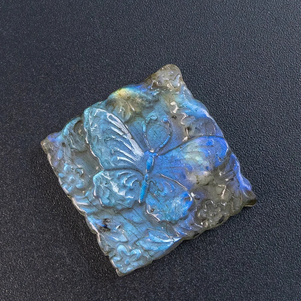 Blue Flash Labradorite Butterfly-ToShay.org