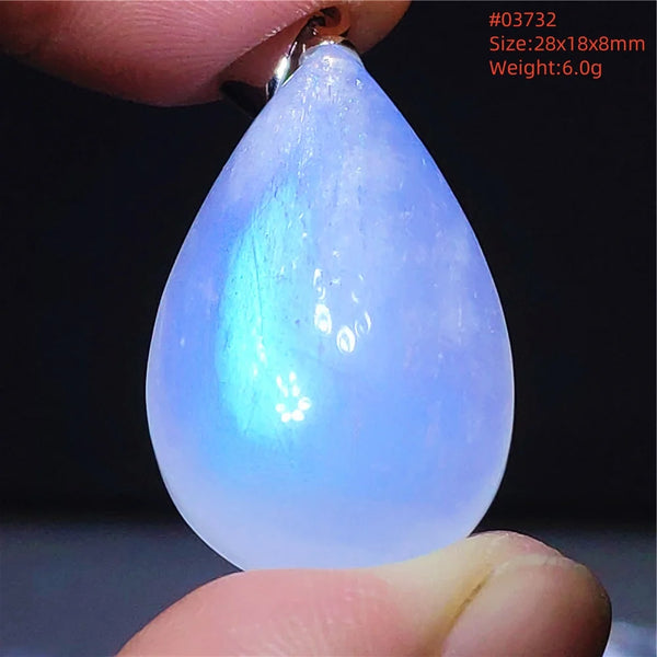 Blue Light Moonstone Pendant-ToShay.org