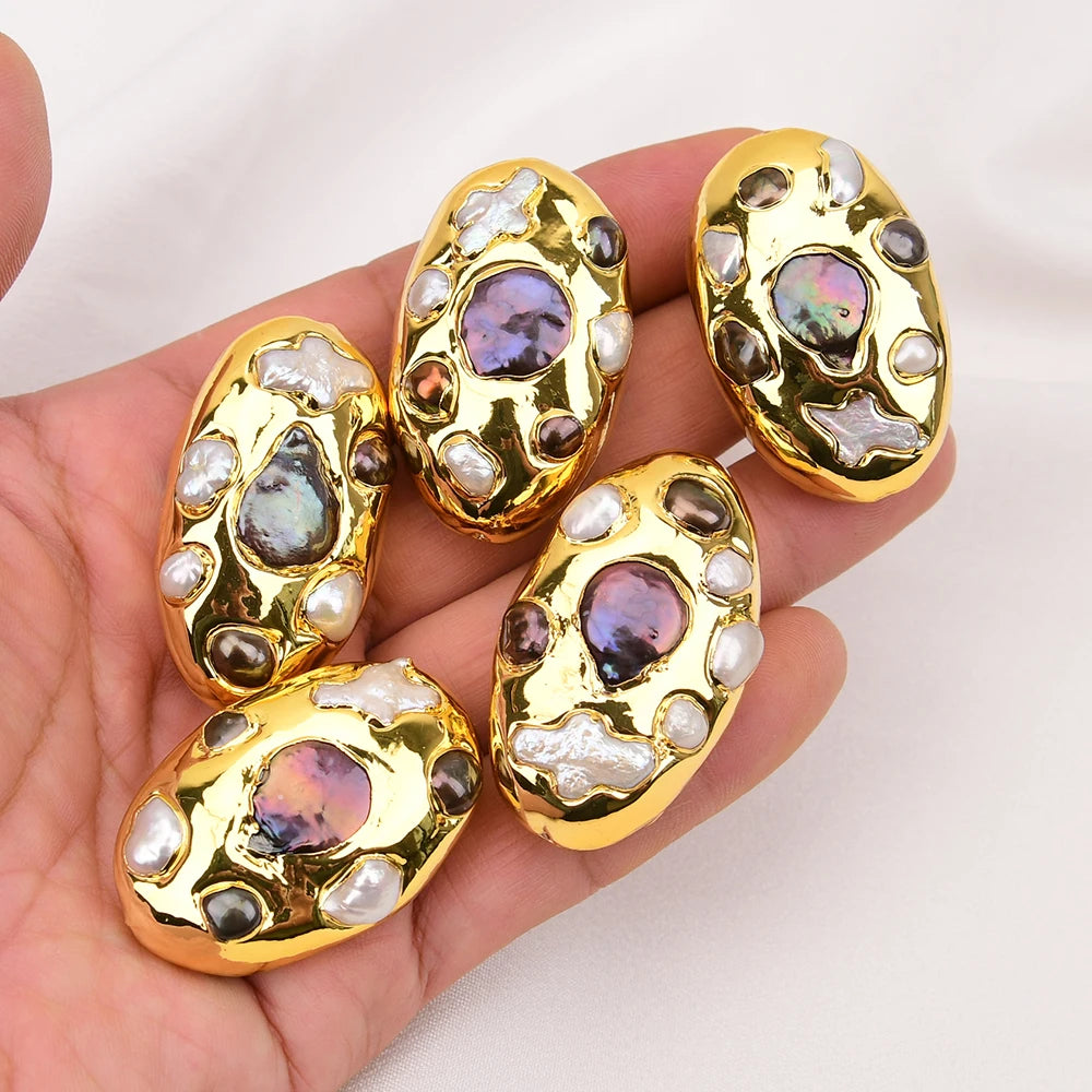 Black White Pearl Beads-ToShay.org