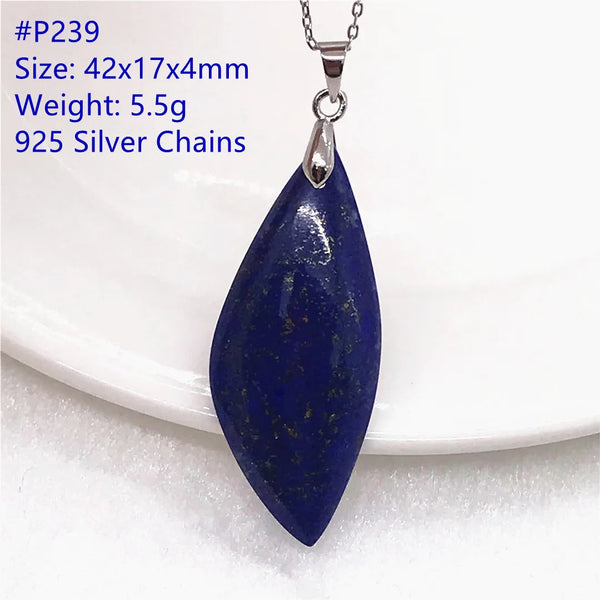 Blue Lapis Lazuli Pendant-ToShay.org