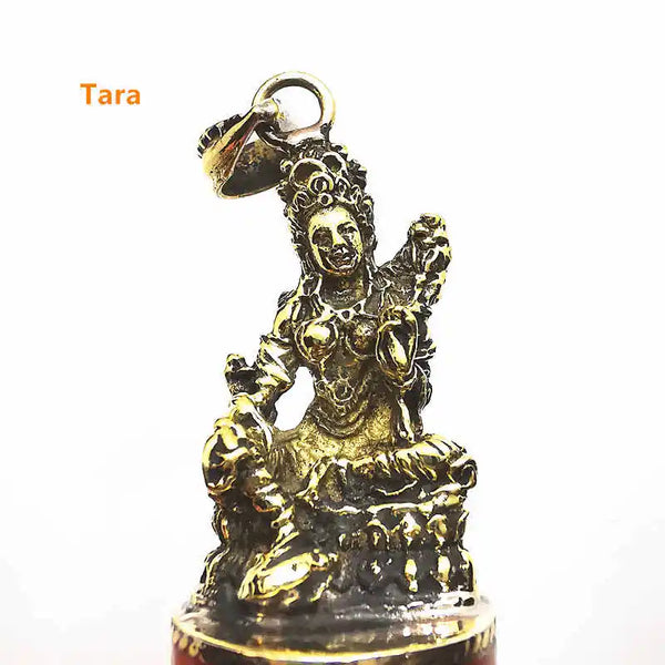 Tibetan Brass Buddha Pedants-ToShay.org