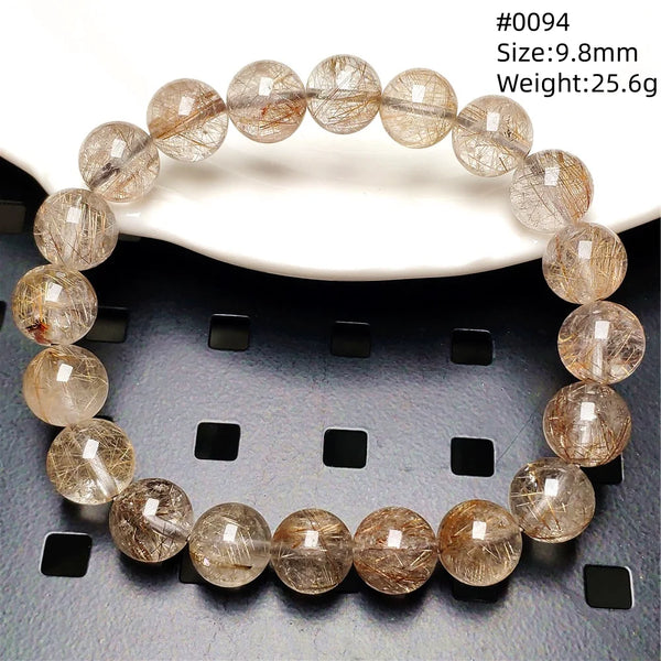 Silver Rutilated Quartz Bracelet-ToShay.org