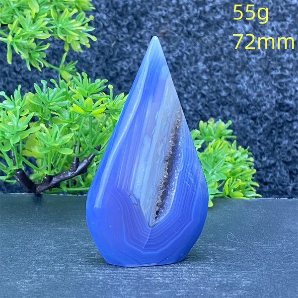 Blue Lace Agate Flame-ToShay.org