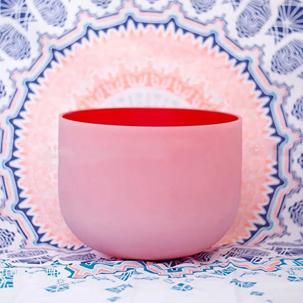 Pink Quartz Singing Bowls-ToShay.org