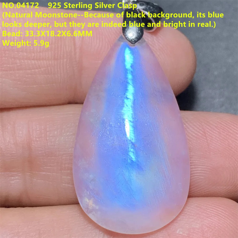 Blue Light Moonstone Pendants-ToShay.org