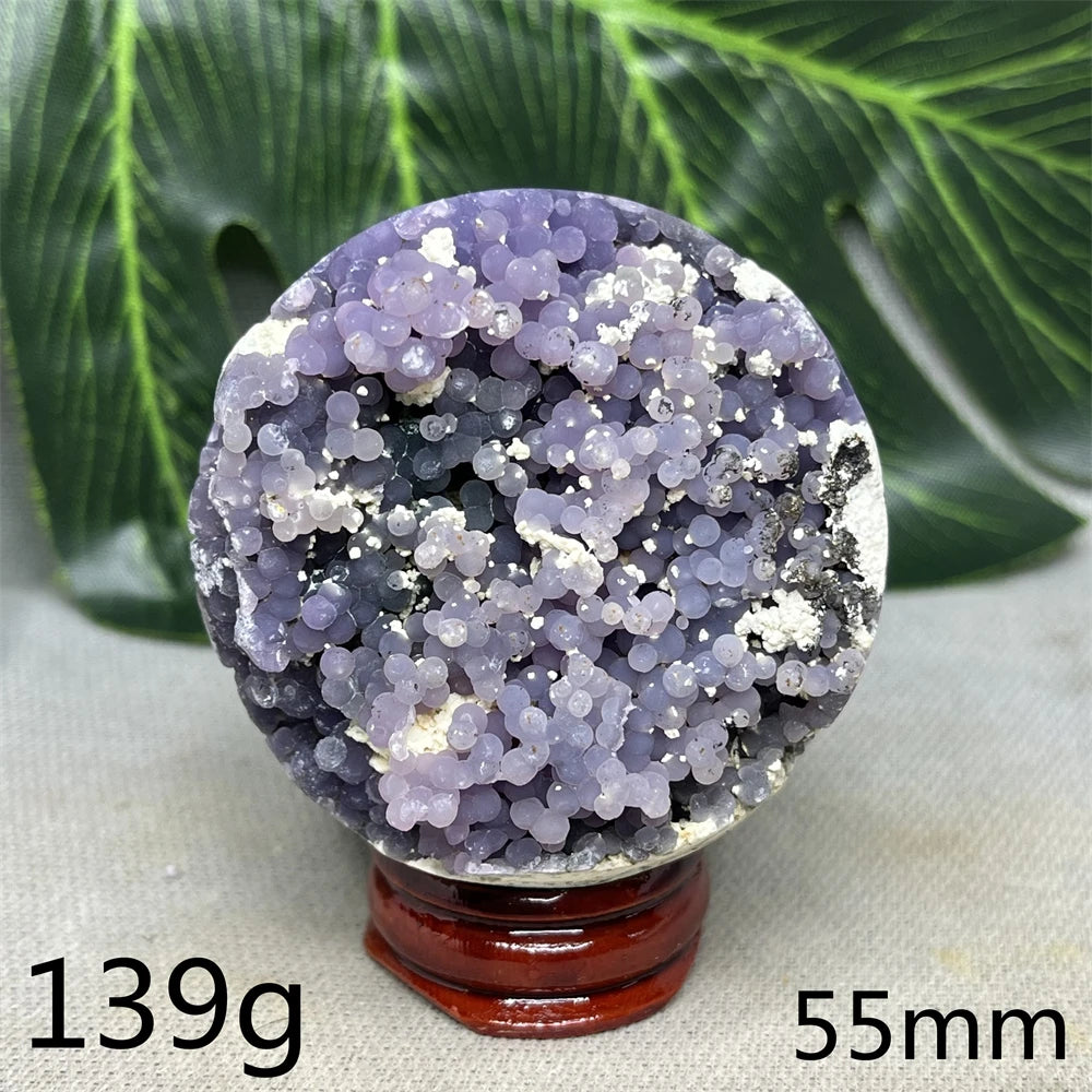 Purple Grape Agate Cluster-ToShay.org
