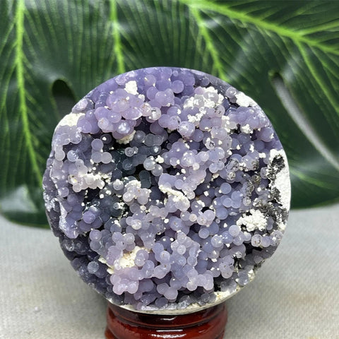 Purple Grape Agate Cluster-ToShay.org