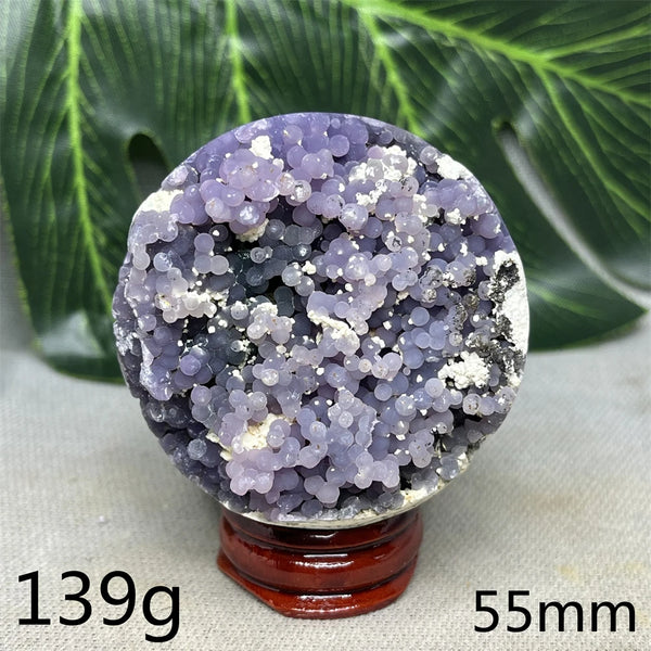 Purple Grape Agate Cluster-ToShay.org