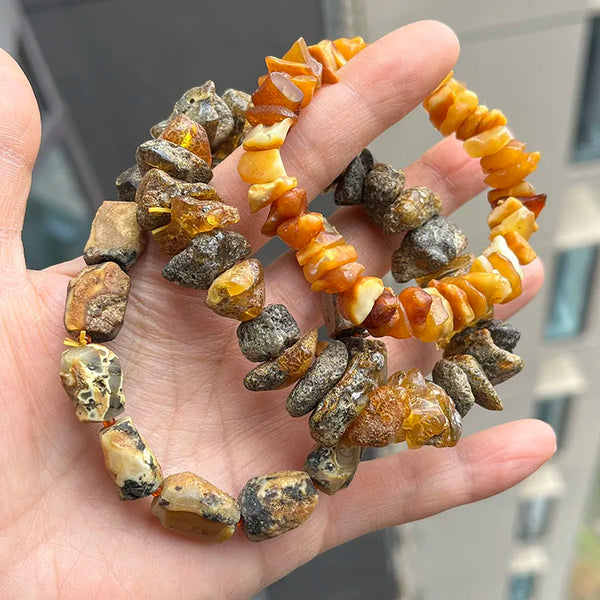 Yellow Amber Bracelets-ToShay.org
