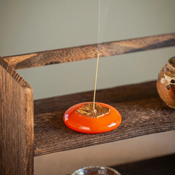 Persimmon Incense Holder-ToShay.org