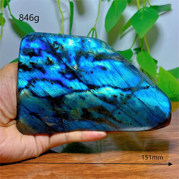 Blue Labradorite Crystal-ToShay.org