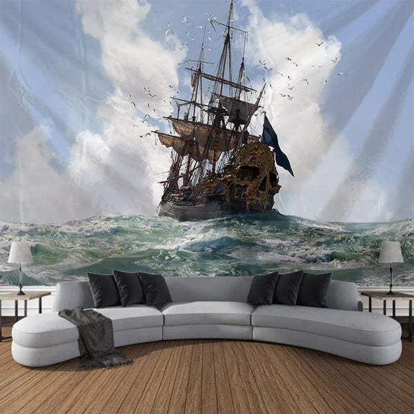 Ship Art Tapestry-ToShay.org