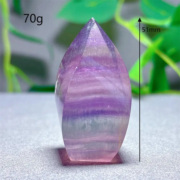 Rainbow Fluorite Flame-ToShay.org