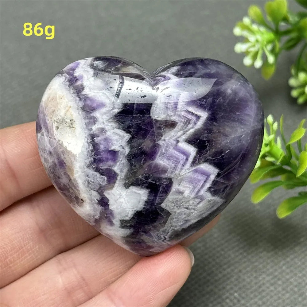 Purple Dream Amethyst Heart-ToShay.org