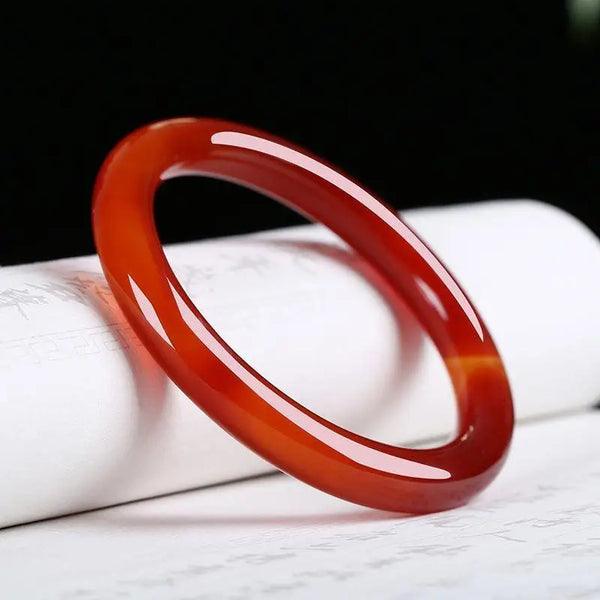 Red Agate Bangle-ToShay.org