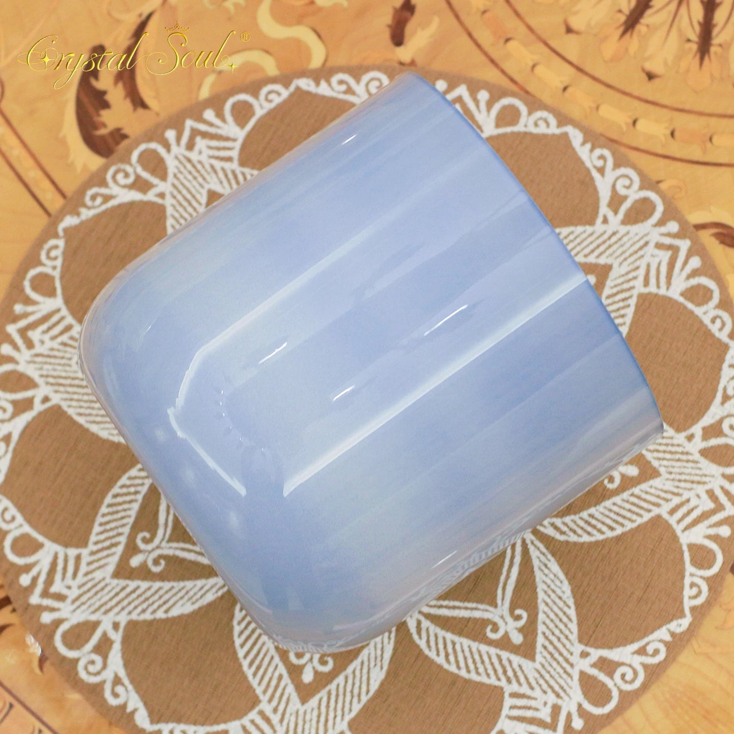 Blue Crystal Singing Bowl-ToShay.org