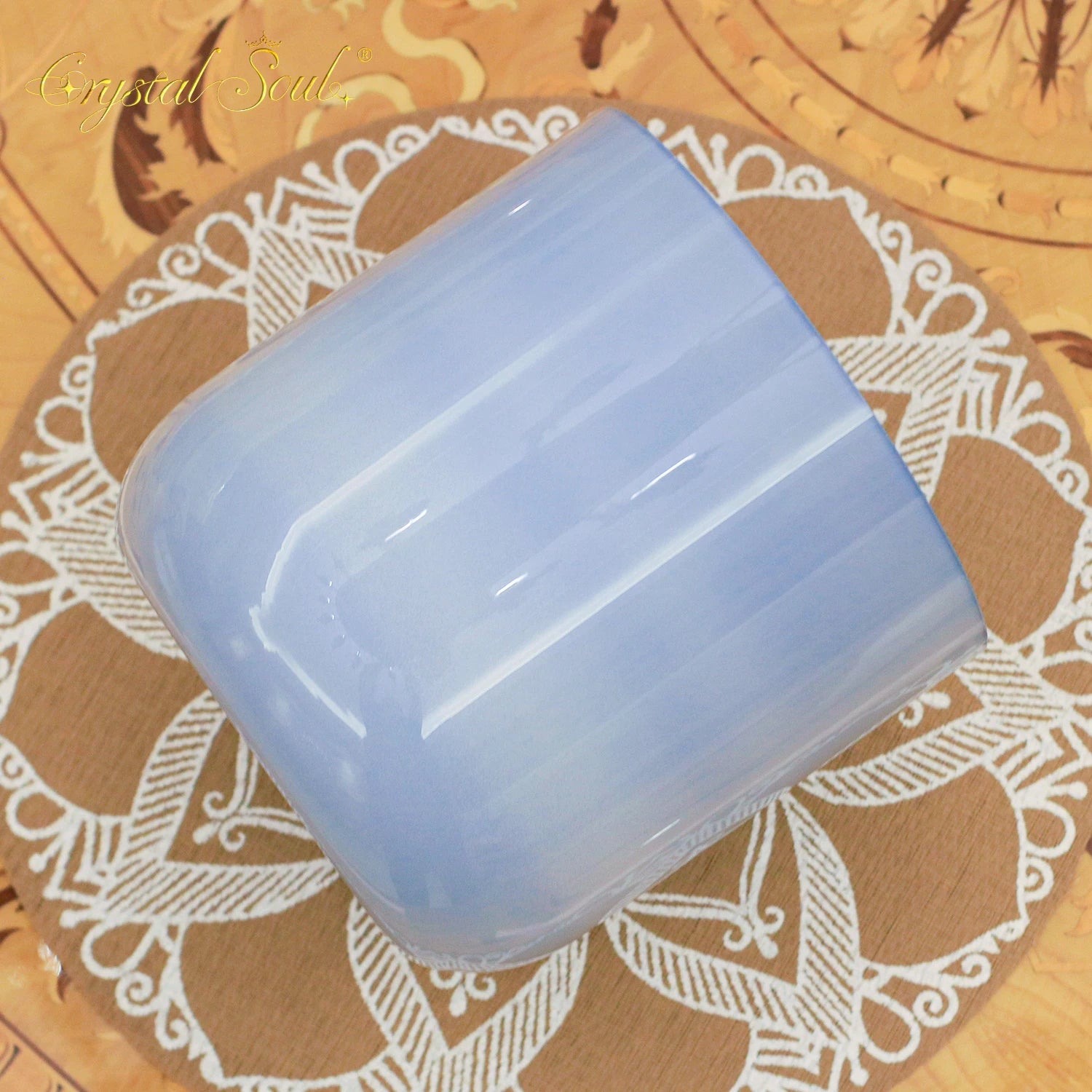 Blue Crystal Singing Bowl-ToShay.org