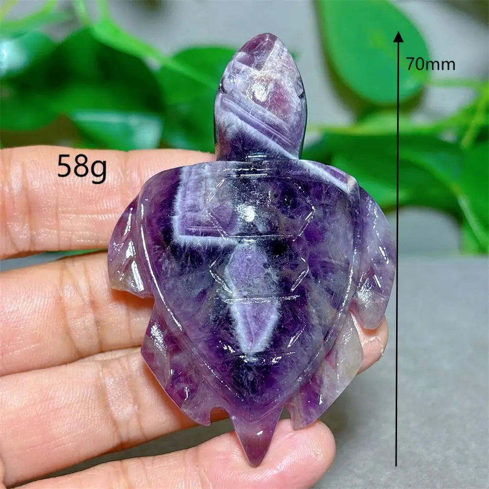 Purple Dream Amethyst Tortoise-ToShay.org