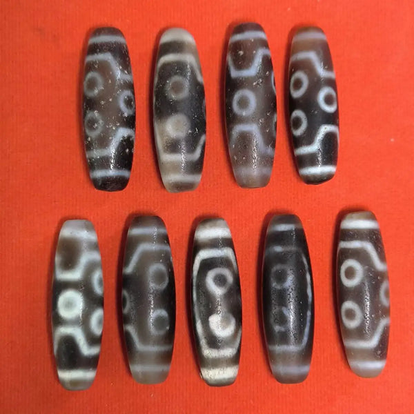Tibetan Onyx Dzi Bead-ToShay.org