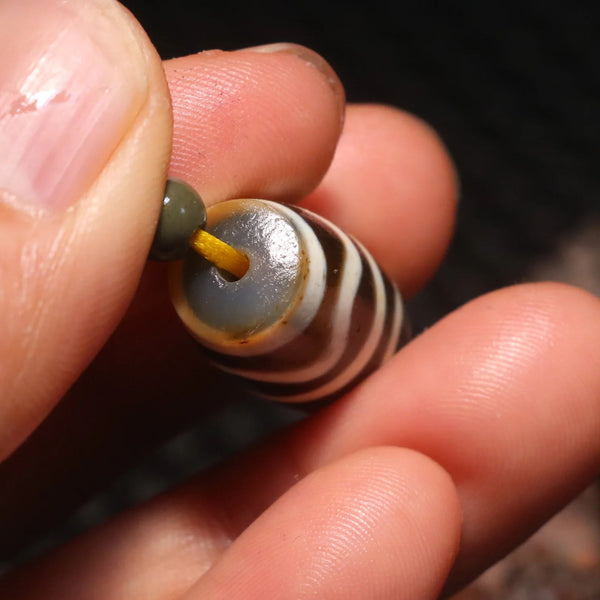 Tibetan Agate Eyes Dzi-ToShay.org