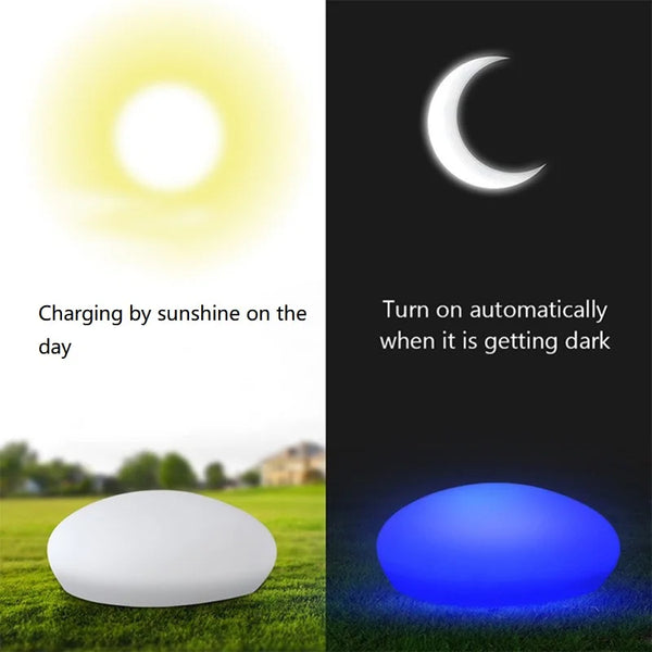 Garden Stone Solar Lights-ToShay.org