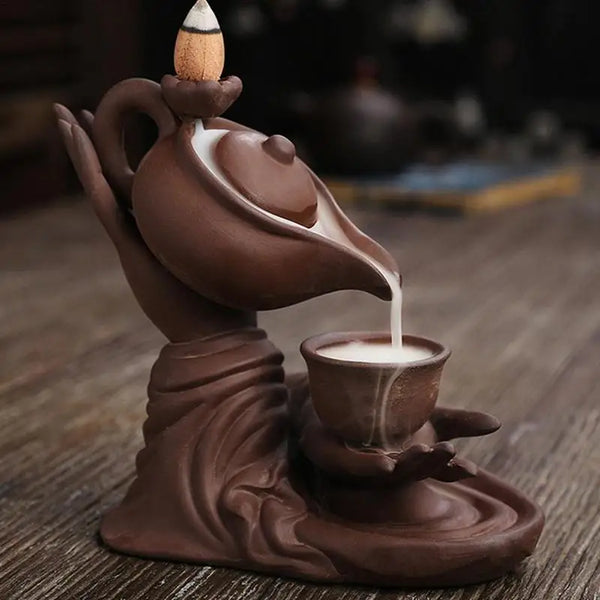 Teapot Backflow Incense Burner-ToShay.org