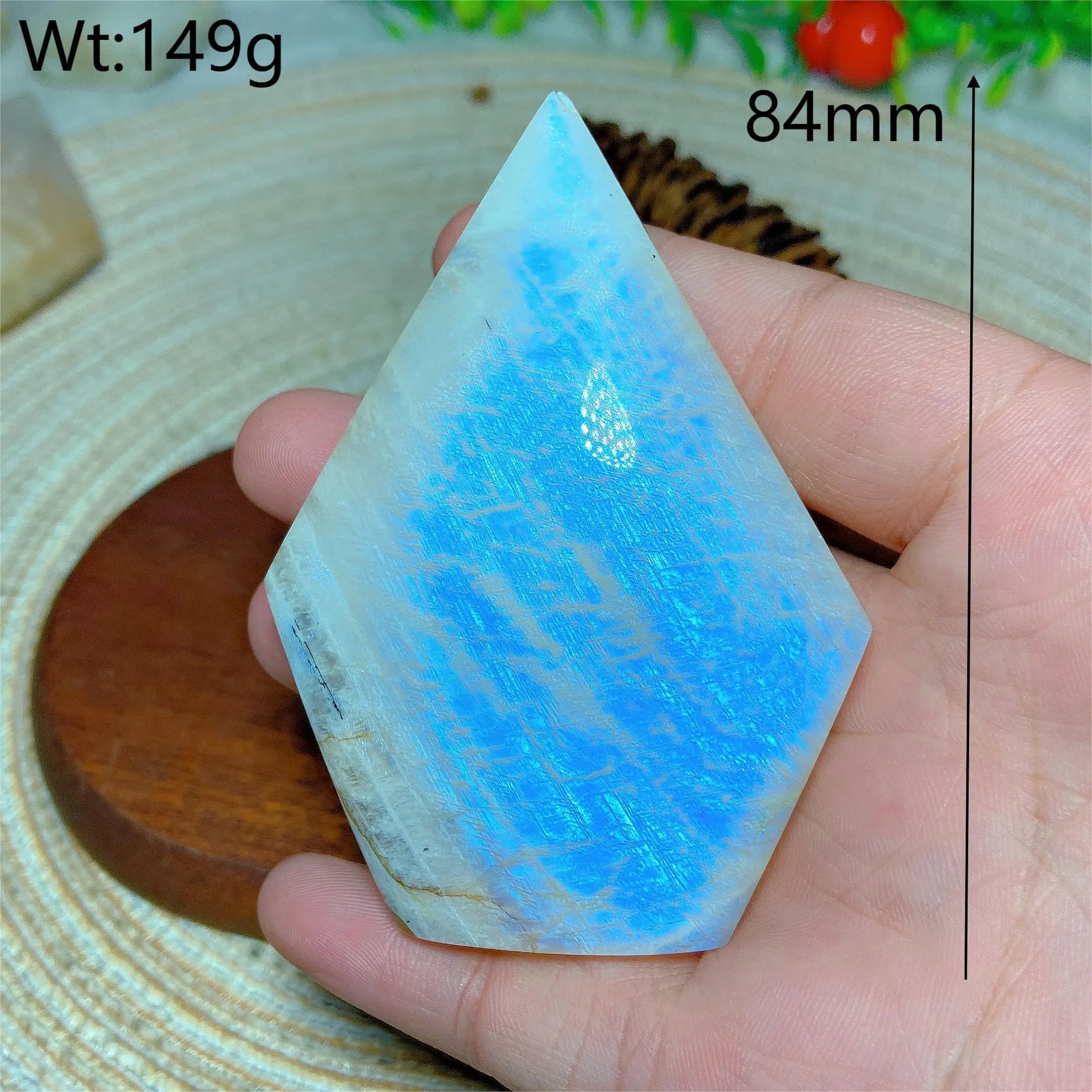 Blue Flash Moonstone-ToShay.org