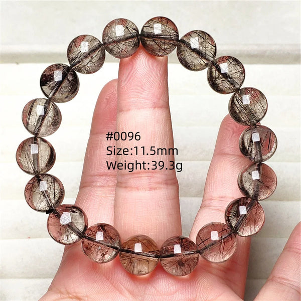 Black Rutilated Quartz Bracelet-ToShay.org
