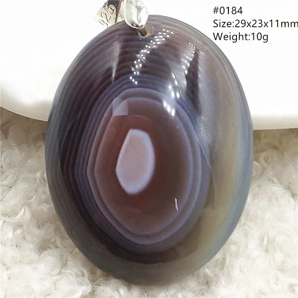 Grey Lace Agate Pendant-ToShay.org