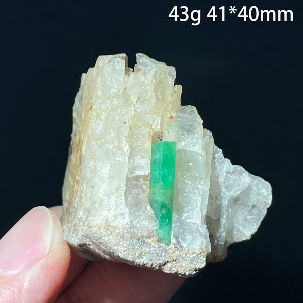 Green Emerald Mineral Crystal-ToShay.org