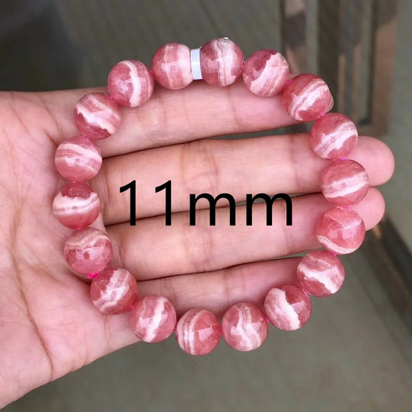Red Rose Rhodochrosite Bracelet-ToShay.org