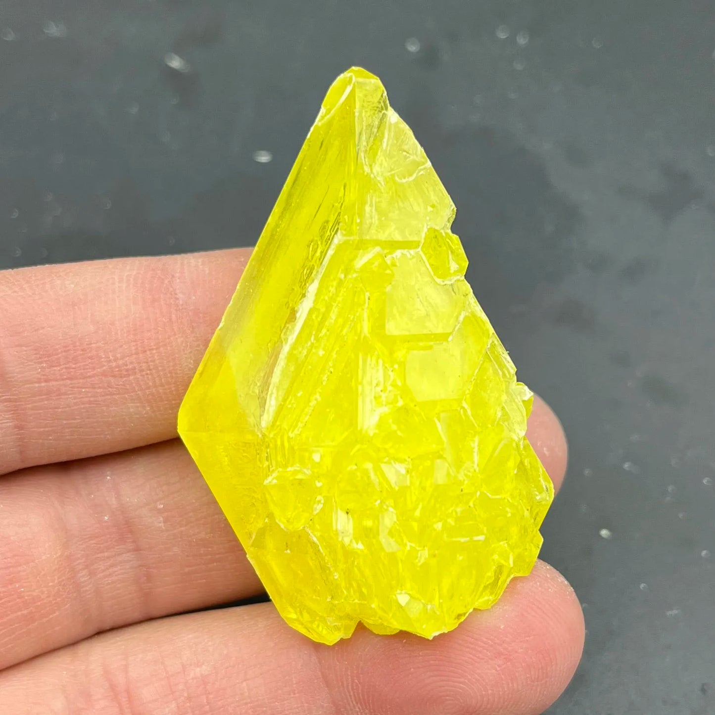 Yellow Sulfur Rock Quartz-ToShay.org