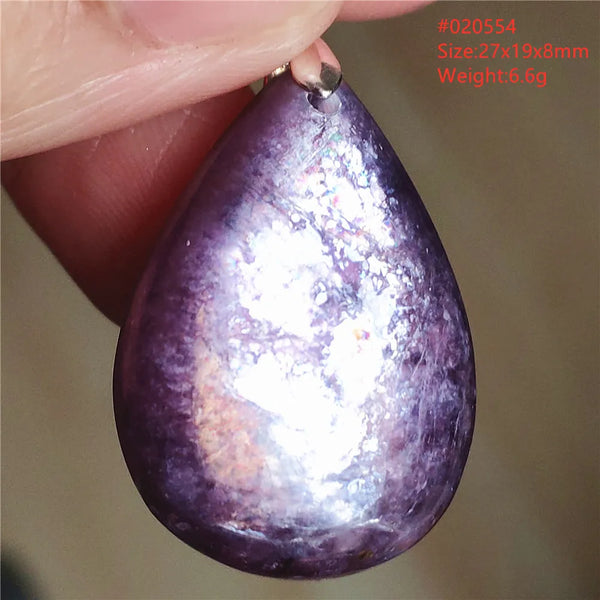 Purple Lepidolite Pendant-ToShay.org