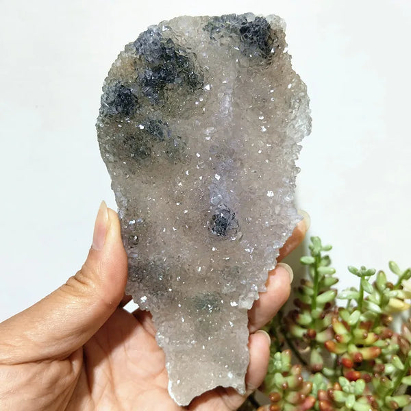 Purple Vision Crystal Cluster-ToShay.org