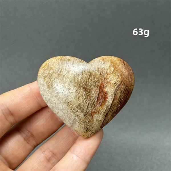 Green Ghost Quartz Heart-ToShay.org