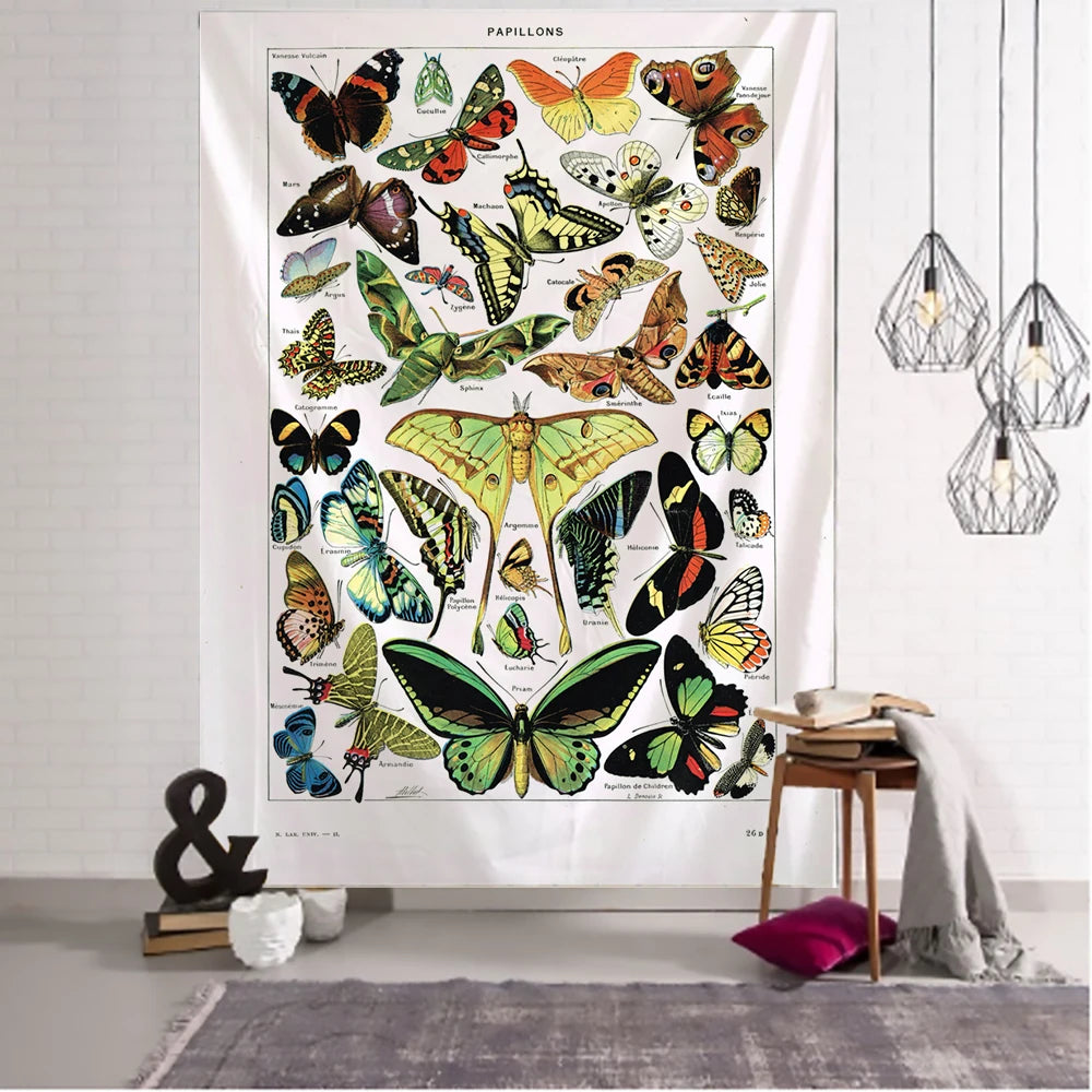 Butterfly Art Tapestry-ToShay.org