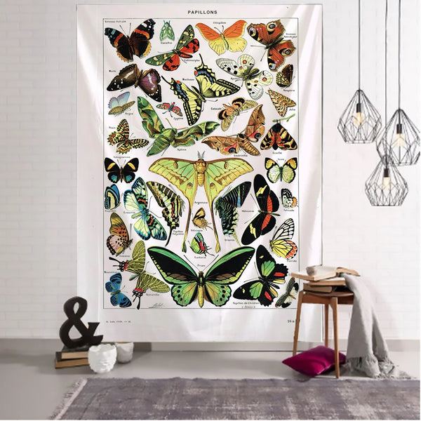 Butterfly Art Tapestry-ToShay.org