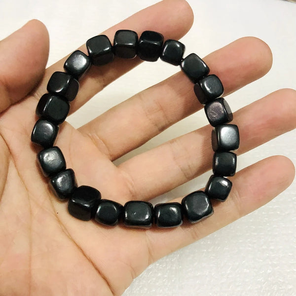 Black Shungite Bracelet-ToShay.org