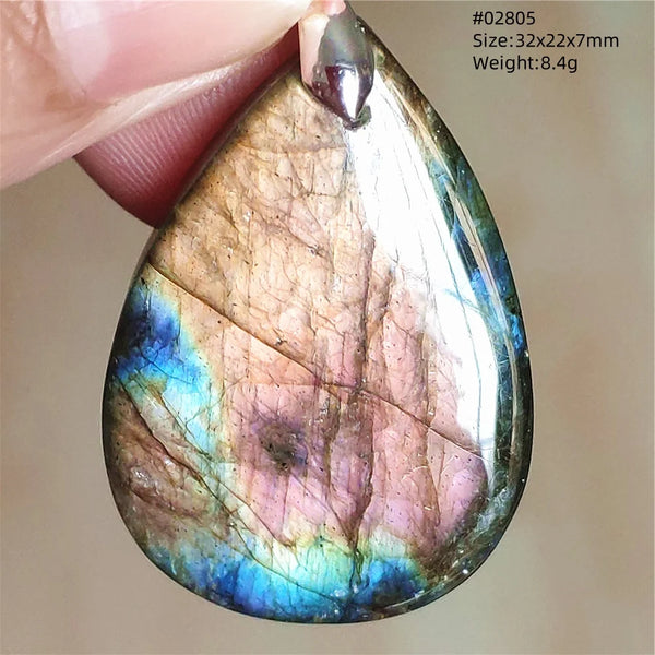 Blue Light Labradorite Pendant-ToShay.org