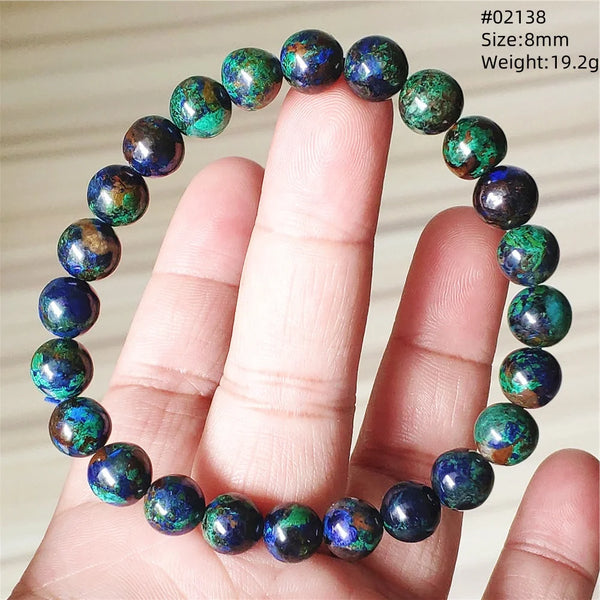 Blue Malachite Azurite Bracelet-ToShay.org