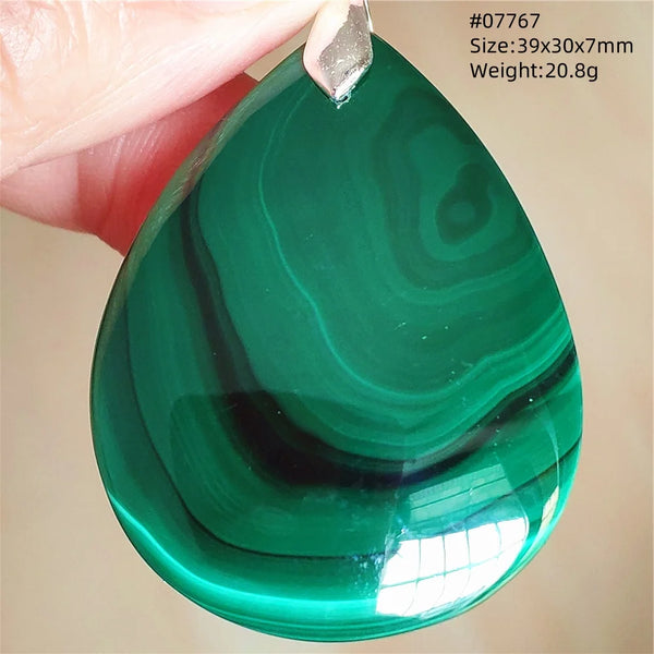 Green Malachite Pendant-ToShay.org