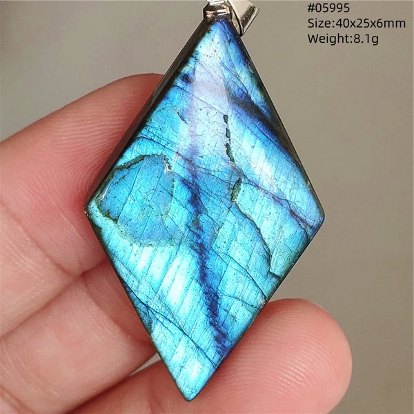 Blue Light Labradorite Pendant-ToShay.org