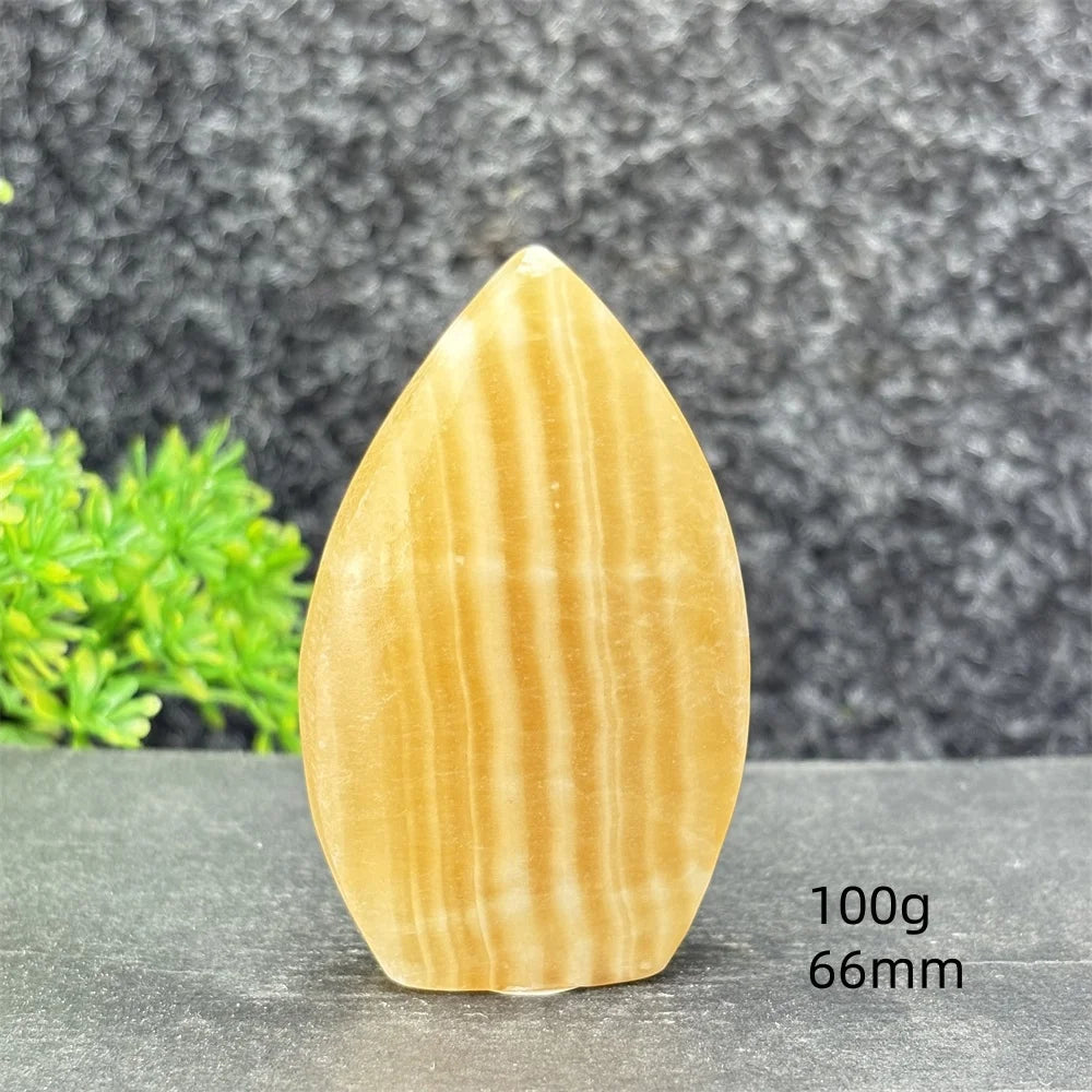 Yellow Striped Crystal Tower-ToShay.org