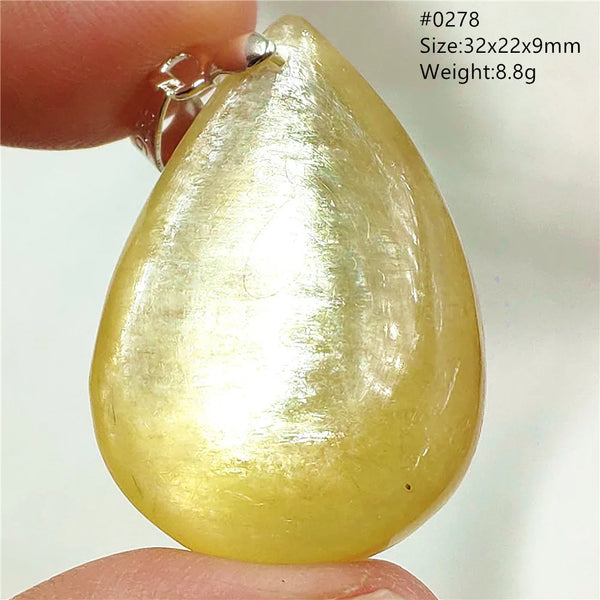 Gold Lepidolite Pendant-ToShay.org