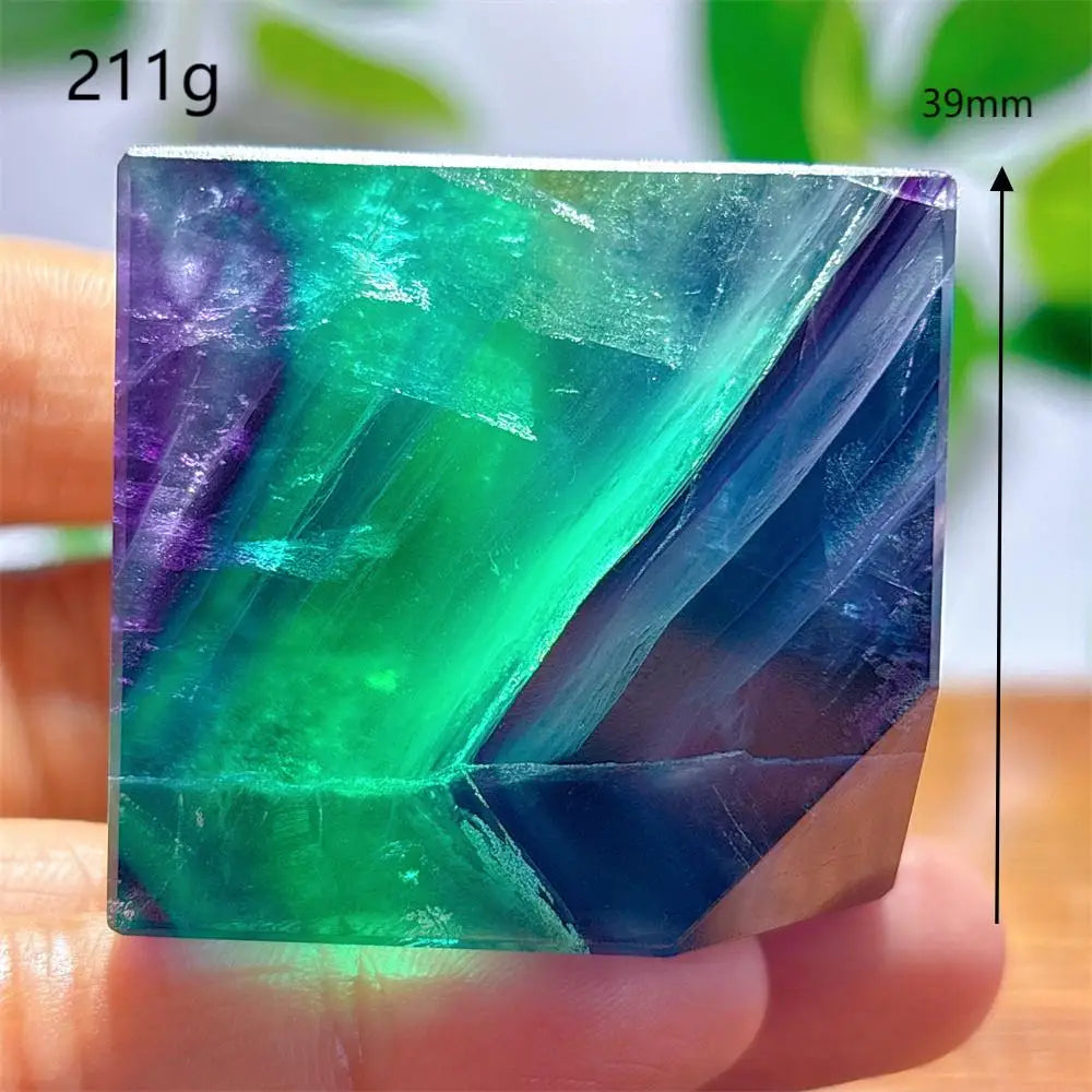 Rainbow Fluorite Crystal-ToShay.org