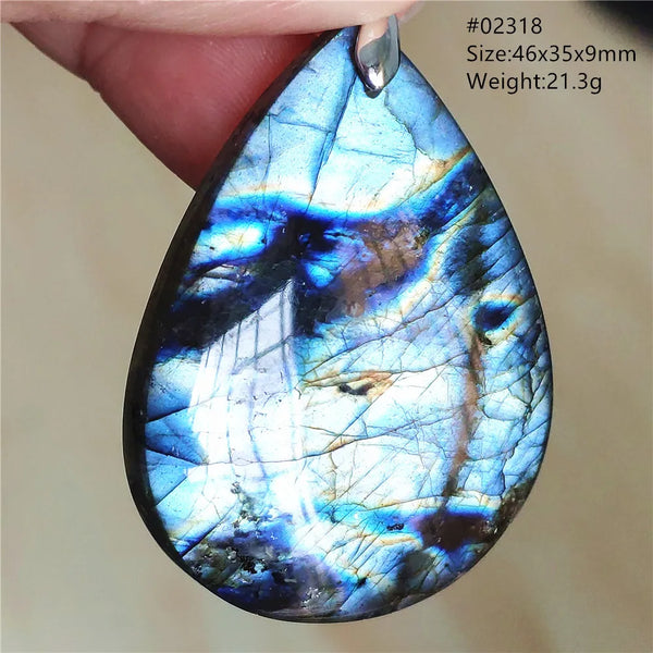 Blue Labradorite Pendant-ToShay.org