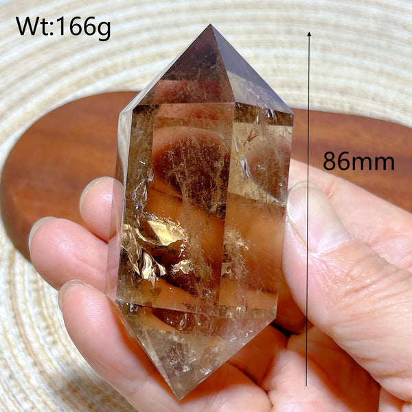 Smokey Rainbow Quartz Point-ToShay.org