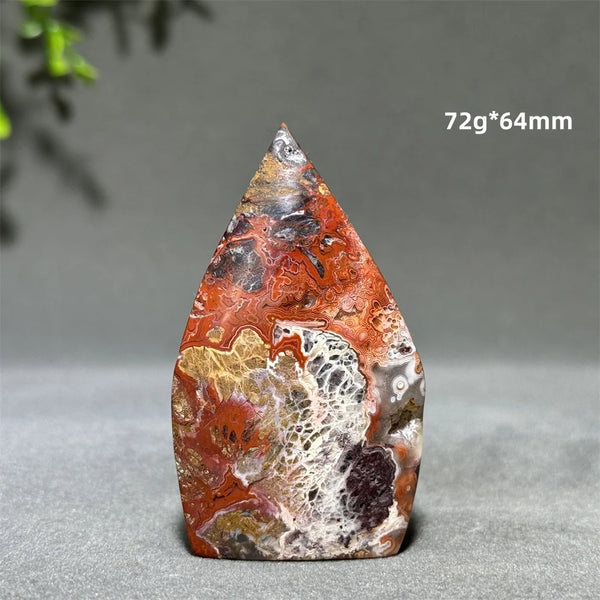 Red Agate Torch-ToShay.org