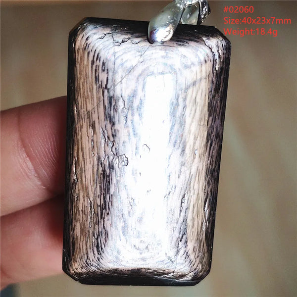 Black Hypersthene Pendant-ToShay.org