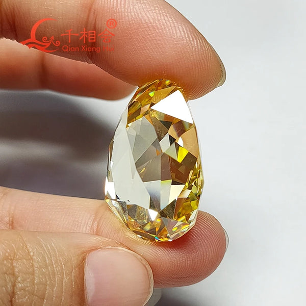 Yellow Cubic Zirconia Diamond-ToShay.org